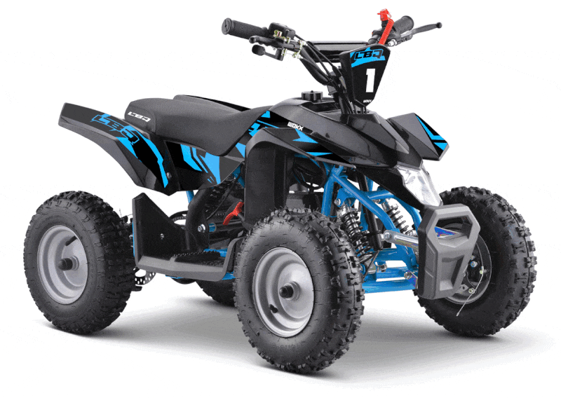Pocket quad 50cc Wokx BW6 Bleu